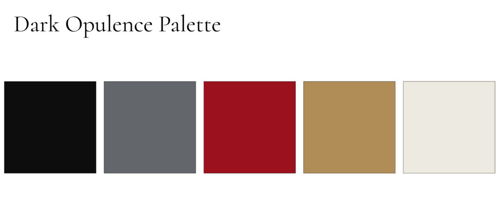 Dark Opulence Colour Palette